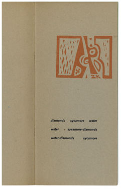 Detail of '6 Small Songs in 3's'&#169;image: M HKA