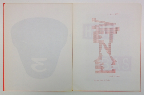 Contribution by Paul De Vree 'le ver dans le bois', 1966&#169;image: M HKA