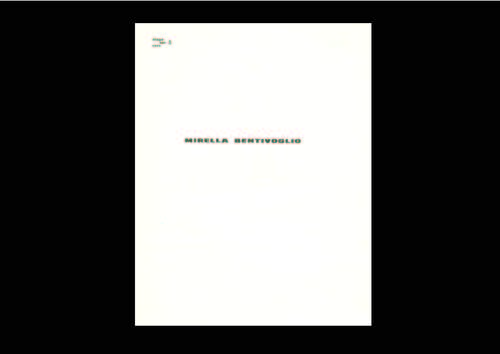 Excerpt from Diagonal Cero 23 - Mirella Bentivoglio©image: M HKA