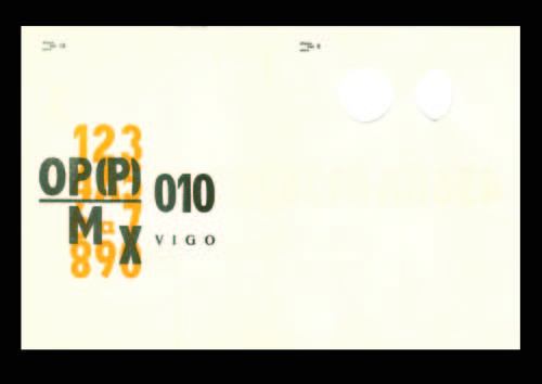 Excerpt from Diagonal Cero 23 - Edgardo Antonio Vigo©image: M HKA