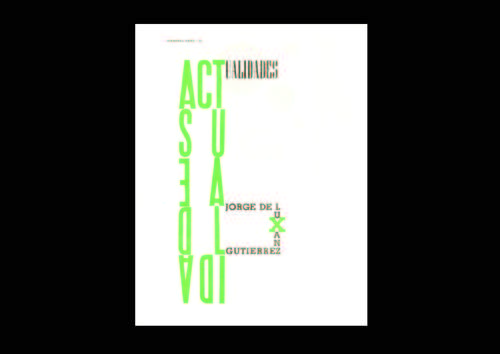 Excerpt from Diagonal Cero 23 - Jorge De Luxan Gutierrez©image: M HKA