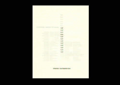 Excerpt from Diagonal Cero 23 - Carlos Raul Ginzburg 'El Sistema Logico'©image: M HKA