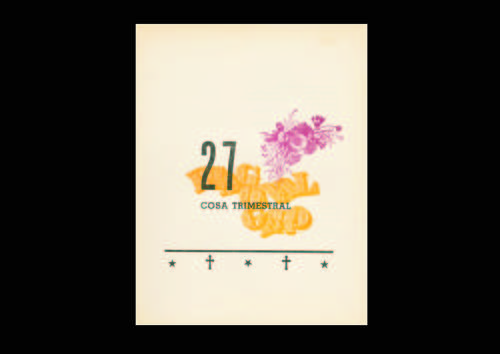 Cover Sheet Diagonal Cero 27&#169;image: M HKA