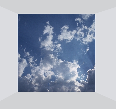 View of the sky from 'Skyspace'©image:  M HKA