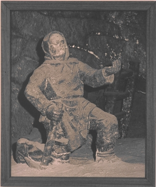 Wieliczka. May 1994 (The artist before his patron X 11/8)