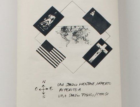 Detail photo N.o.s.w. Uno spazio-mentale/aperto – riferito A – Uno Spazio fisico/Chiuso&#169; image: M HKA