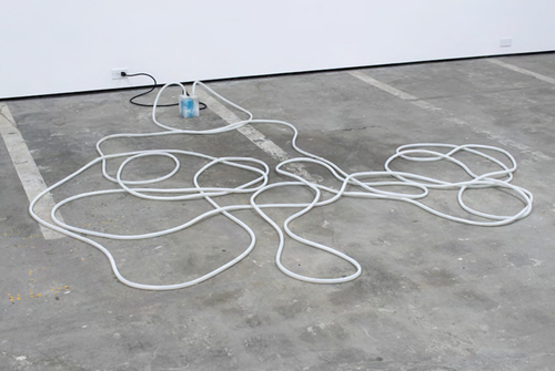 'Pump'. Pump, mixed media, 2011