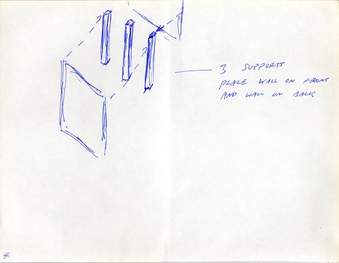 Sketch by Acconci (6)&#169;M HKA