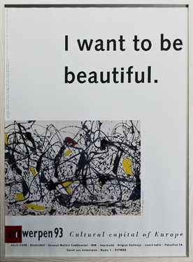 I want to be beautiful. (1993)&#169;image: M HKA