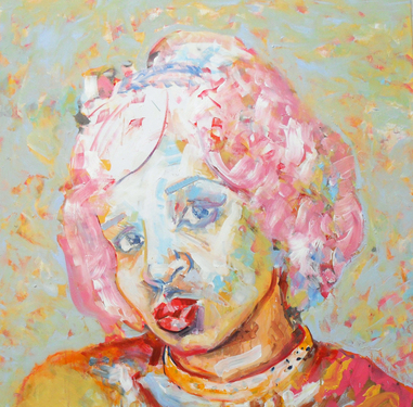 Oil on canvas 2010 110 × 110 cm