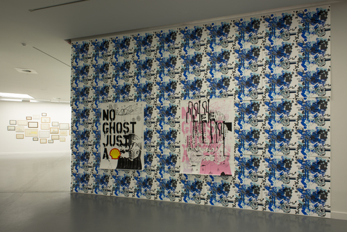 M/M, Wallpaper poster 1.1. (AnnLee Colours: Anywhere Out of The World), 171.1 x 117 cm, 2000 (print)&#169;image: M HKA