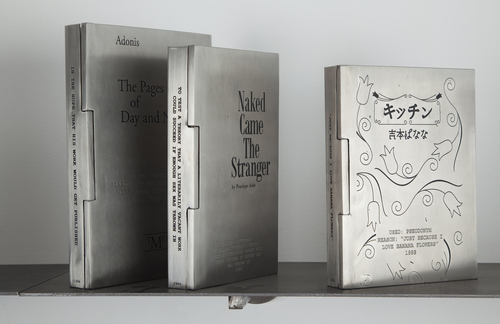 <p>Shilpa Gupta, <em>Someone Else &ndash; A Library of 100 Books Written Anonymously or Under Pseudonyms</em>, 2011</p>
&#169; Courtesy of the artist, Collection Kiran Nadar Museum of Art