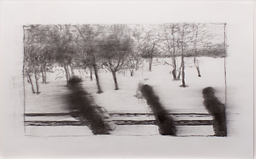 <p><em>Briefly (#5)</em>, 2013, charcoal on paper, 37 x 59 cm</p>&#169;Olga Chernysheva