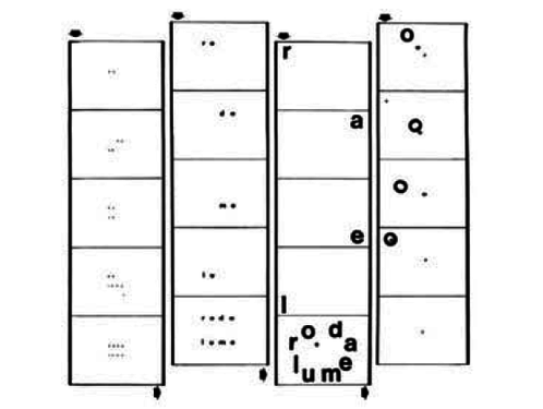 <p>Ernesto de Melo e Castro, <em>Roda Lume</em>, 1968</p>