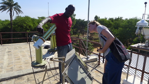 <p>Observatory in M'Bour</p>
©©Unni Gjertsen