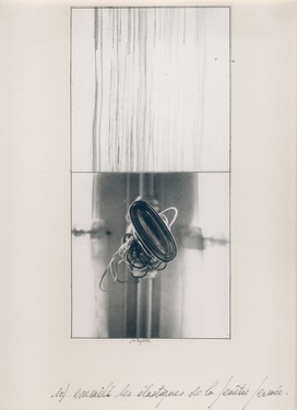 <p>Jacques&nbsp;Louis Nyst, <em>La maison travers&eacute;e par l&#39;orage</em>, 1975</p>
&#169;image:  M HKA, Collection M HKA, Schenking Stichting Gordon Matta-Clark