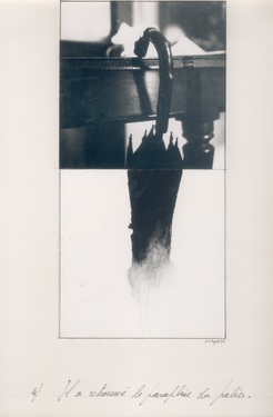 <p>Jacques&nbsp;Louis Nyst, <em>La maison travers&eacute;e par l&#39;orage</em>, 1975</p>
&#169;image:  M HKA, Collection M HKA, Schenking Stichting Gordon Matta-Clark