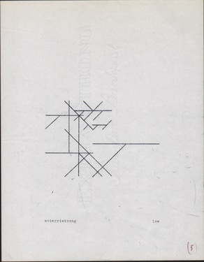 <p>Sfigoliet 5: <em>waterrietzang</em>. Ink on paper. Published in <em>Labris </em>VI, 2, 1968</p>
&#169;scan: Wilfried Wijnants, 2018