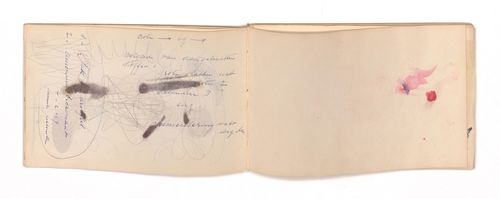 <p>Page 7 from a sketchbook from Leon Van Essche</p>
