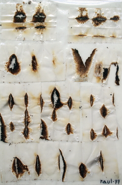 <p><em>Und ein Requiem f&uuml;r Adolf&nbsp; </em>(1977) - 2 - from raul, displayed at the Leon van Essche exhibition at ICC, Antwerp, March 14 - April 19, 1981</p>
&#169;scan: Wilfried Wijnants, 2018