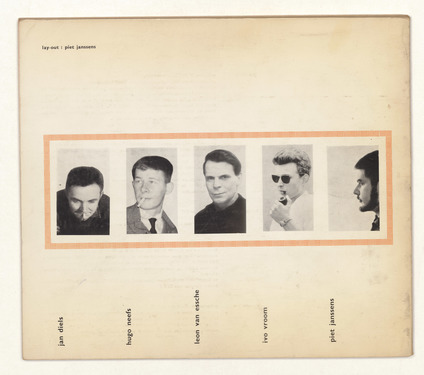 <p>Backcover of the magazine <em>Kontrast PP62</em>, volume 2, no.5, September - October 1962</p>

