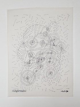 <p><em>Redigerend </em>14 from raul, was written in 1976, published in the magazine <em>Koko</em>, volume 2, number 1 (February 1977). Was also on display at the Leon van Essche exhibition at ICC, Antwerp, March 14 - April 19, 1981</p>
&#169;scan: Wilfried Wijnants, 2018