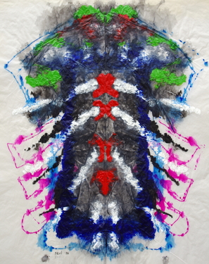 <p>50 Illuminators of Spaciousness_14, 1984</p>
©scan:Simon Delobel, Hugo Voeten Art Center, 2018