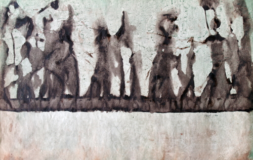 <p>50 Illuminators of Spaciousness_32, 1984</p>
©scan:Simon Delobel, Hugo Voeten Art Center, 2018