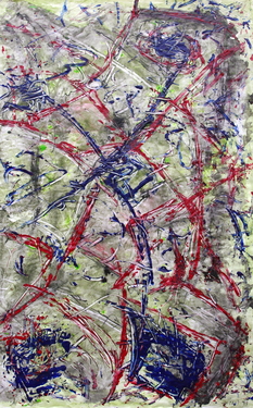 <p>50 Illuminators of Spaciousness_45, 1984</p>
©scan:Simon Delobel, Hugo Voeten Art Center, 2018