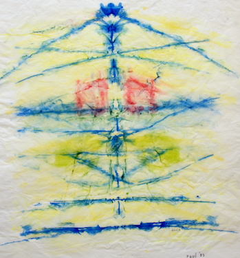 <p>32 Focus-points of Spaciousness_4, 1983</p>
©scan:Simon Delobel, Hugo Voeten Art Center, 2018