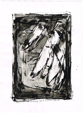 <p>The Bedwin Flux. Birdsong for a werewolfsoul. 1989</p>
©scan: Wilfried Wynants