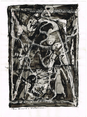 <p>The Bedwin Flux. The Wizard's mutations. 1989</p>
©scan: Wilfried Wynants