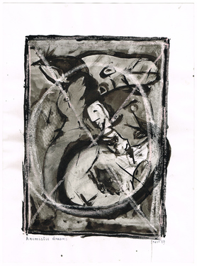 <p>The Bedwin Flux. Animistic dreams. 1989</p>
©scan: Wilfried Wynants