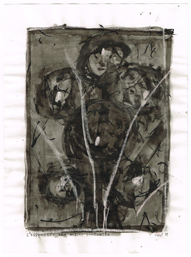 <p>The Bedwin Flux. L'effront&eacute;e aux mains sortantes. 1989</p>
©scan: Wilfried Wynants