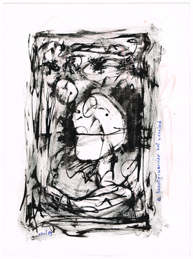 <p>The Bedwin Flux. A beauty-warrior not worried. 1989</p>
©scan: Wilfried Wynants