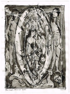 <p>The Bedwin Flux. The soft-mirror Gate. 1989</p>
©scan: Wilfried Wynants