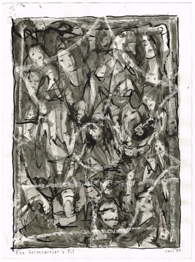 <p>The Bedwin Flux. The Germcarrier's Pit. 1989</p>
©scan: Wilfried Wynants