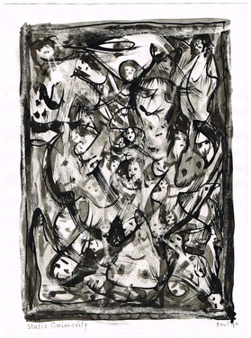 <p>The Bedwin Flux. Static Animosity. 1990</p>
©scan: Wilfried Wynants