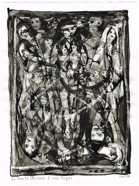 <p>The Bedwin Flux. La haute Illusion d'une Fugue. 1990</p>
©scan: Wilfried Wynants