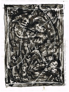 <p>The Bedwin Flux. Pee-Wee in the House of Omni-Selfpresentation. 1990</p>
©scan: Wilfried Wynants