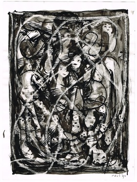 <p>The Bedwin Flux. 1990</p>
©scan: Wilfried Wynants