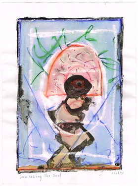 <p>The Bedwin Flux. Swallowing the Soul. 1990</p>
©scan: Wilfried Wynants