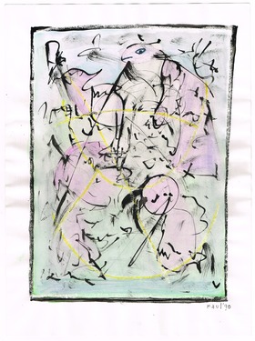 <p>The Bedwin Flux. 1990</p>
©scan: Wilfried Wynants