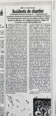 Accidents de chantier