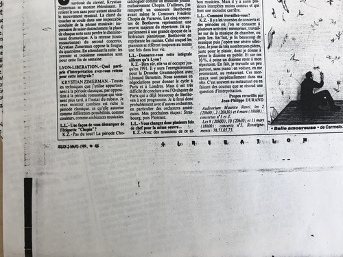 <p>Qg-Tri Tran Diep, 'Accidents de chantier' in&nbsp;<i>Liberation&nbsp;</i>(02.03.1989): p. 44.</p>&#169; Scan: CKV, 2020 - I.C.C. Archive