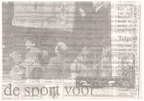 <p>Part of the framed sunflower suite, view of an auction at Christies combined with frame of one of the pictures, part of the Canonization series</p>&#169;&#169;M HKA