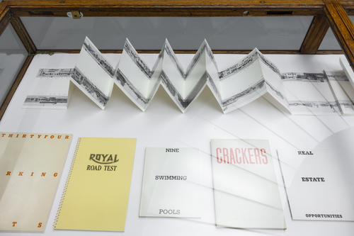 <p>Ed Ruscha, Publications, 1962-1978<br />
In: <em>A NON-U-MENTAL HISTORY OF M HKA PART 1: Foundation Gordon Matta-Clark</em> &ndash; 02.05-29.08.2021</p>
&#169;image:  We Document Art, Collection M HKA, Antwerp, Foundation Gordon Matta-Clark