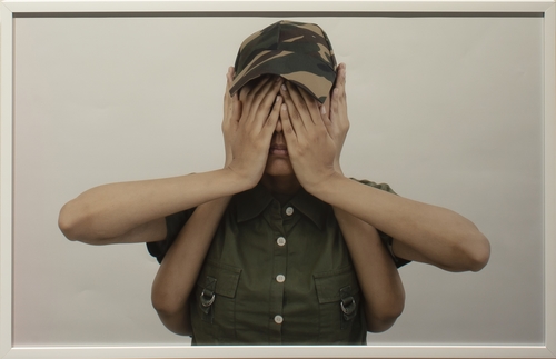 <div>
<p>Shilpa Gupta, <em>Untitled</em> <em>(Don’t See, Don’t Hear, Don’t Speak)</em>, 2006</p>
</div>
©image:  M HKA, Courtesy the artist