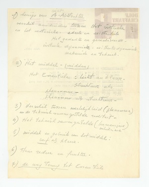 Bewijs van A-Abstractie