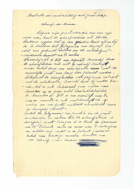 Illustratie van rood schilderij met groen vlekje / schaaf-ver-deinen